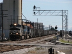 NS 9172 & 6760 start to pull west again with their coal loads